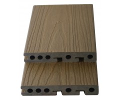 „Mikko“ WPC terasinės užbaigimo lentos, 23×138×3600 mm, Teak