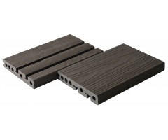 „Mikko“ WPC terasinės užbaigimo lentos, 23×138×3600 mm, Walnut