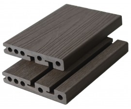 „Mikko“ WPC terasinės užbaigimo lentos, 23×138×3600 mm, Walnut