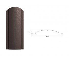 Tvoralentė SIMAS, 0,45 mm, 2xRAL8019, matinis poliesteris