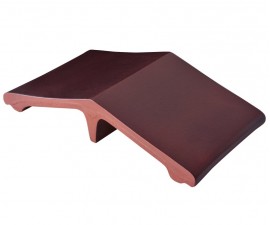 Intarpas tvoros kepurei bordo spalvos