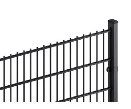 2D segmentas tvorai 2,5X1,23 m., [200x50 mm], ø5/4/5 mm, ZN + RAL7016