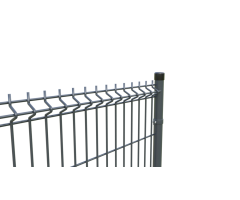 3D segmentas tvorai, 2,5x1,23 m, 200x50 mm, ø3/4 mm