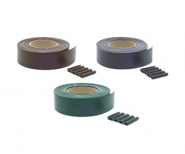 TVOROS SEGMENTO JUOSTA 47,5MMX35M + 20VNT LAIKIKLIŲ (450G/M²), PVC