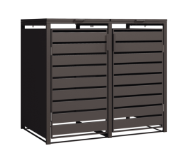 Dvivietė šiukšlių konteinerio pastogė MIKKO