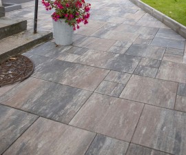 BETONINĖ PLYTELĖ BENDERS CITY STORMIX (PILKA/BALTA/RUSVA)